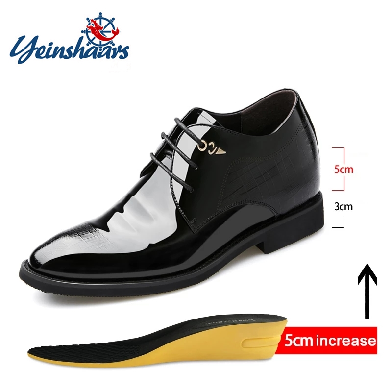 Men'S Used Formal Wear - 3/6/8 Cm Thang Máy Giày Nam