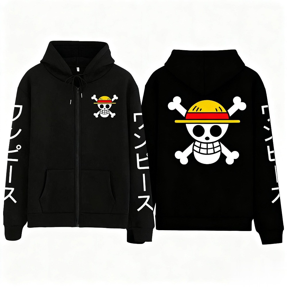 Men Formal Wear Coat - New Oversized One Piece Luffy Anime