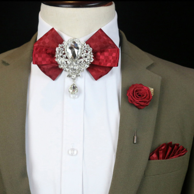 Men'S Formal Wear Bow Ties - Ren Phối Nơ Thổ Cẩm Dành