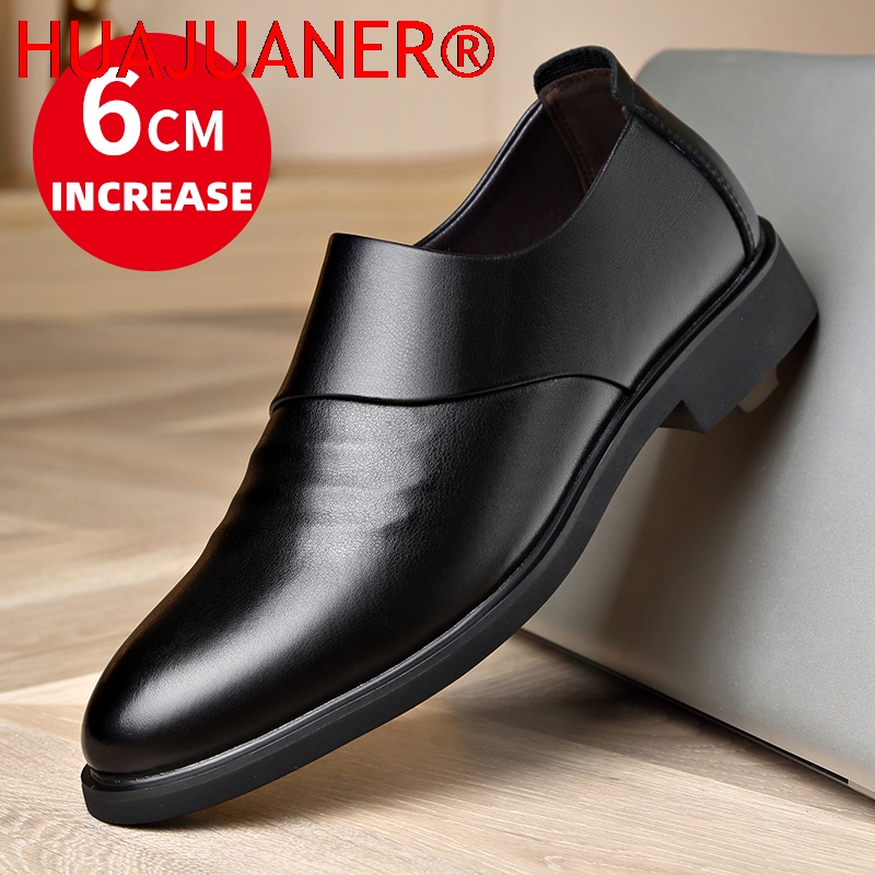 Men Formal Wear Shoes - New Genuine Leather Men's Flat /