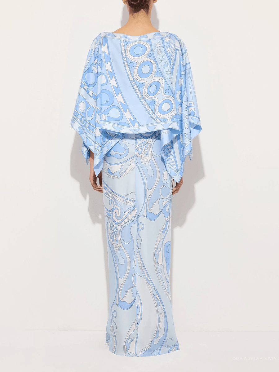 VGH Light Blue Abstract Print  - đánh giá và giá Men'S Formal Wear For A Wedding