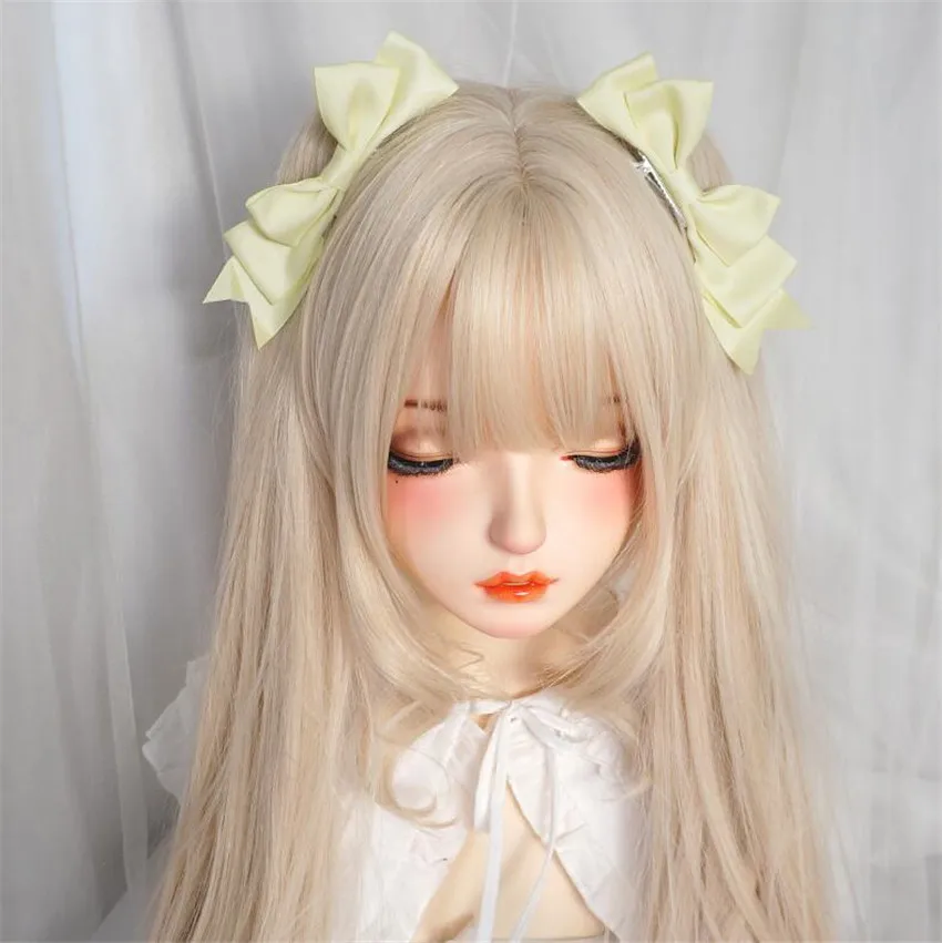 Kawaii Lolita Girl Bow Hair Si - đánh giá và giá Tie Bar Clip