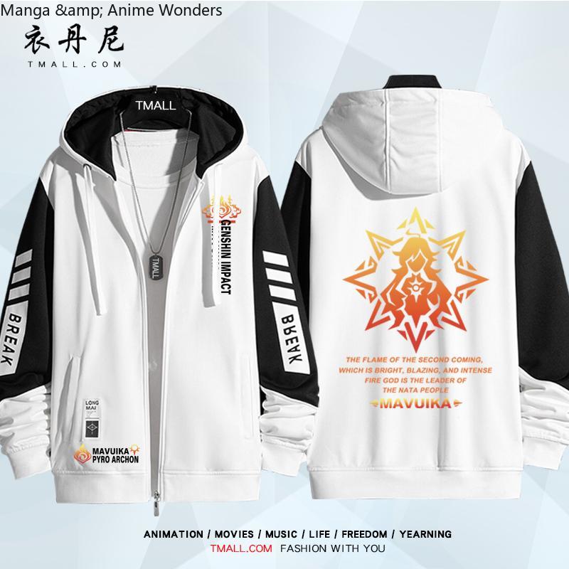 Genshin Impact Mavuika Costum  - đánh giá và giá Men Formal Wear Coat