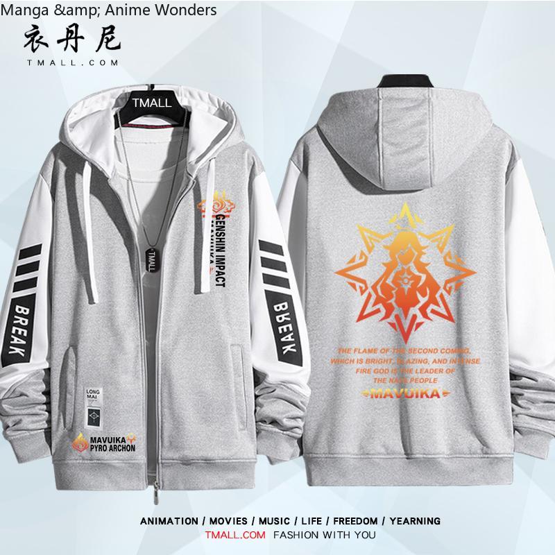 Genshin Impact Mavuika Costum  - đánh giá và giá Men Formal Wear Coat