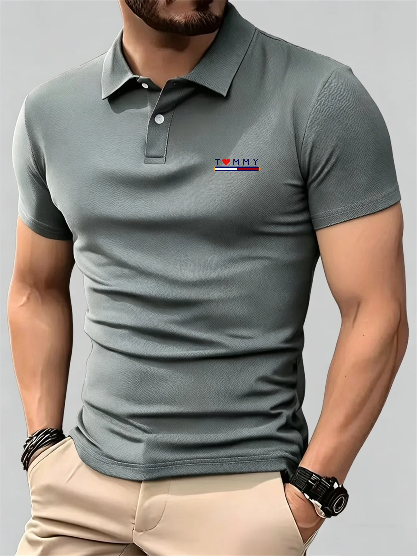 New Breathable Short Sleeve Bu - đánh giá và giá Men'S Used Formal Wear