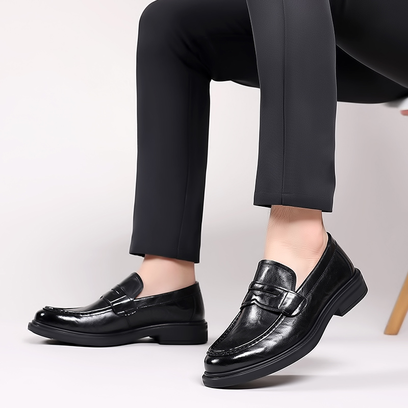 Italian High-end Leather Slip- - đánh giá và giá Men Formal Wear Shoes