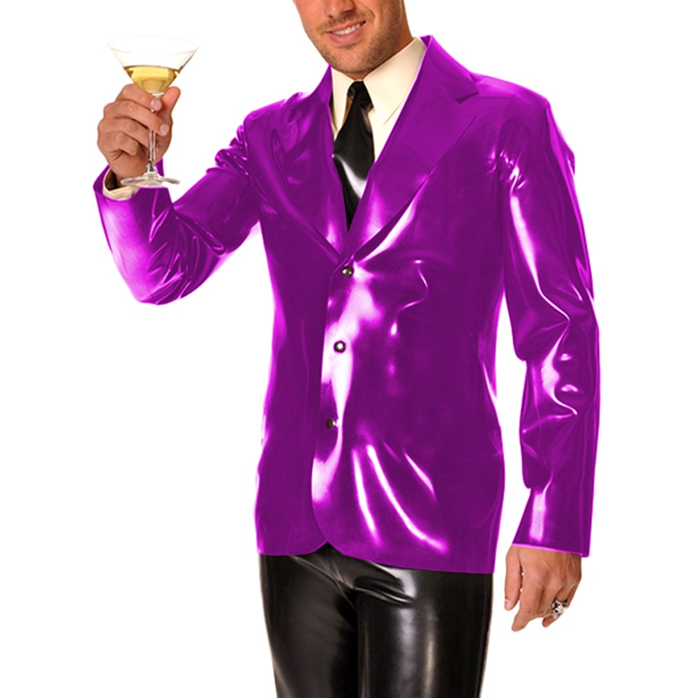 Men's Long Sleeve Vinyl PVC Le - đánh giá và giá Men Formal Wear Look
