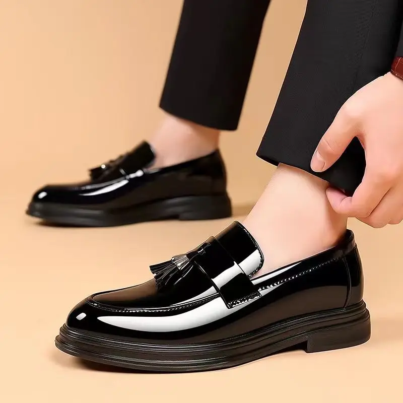 Black Social Shoe for Men Casu - đánh giá và giá Men'S Used Formal Wear