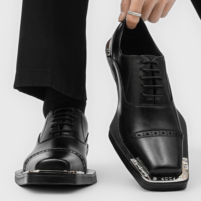 Men's leather shoes - British  - đánh giá và giá Men Formal Wear Look