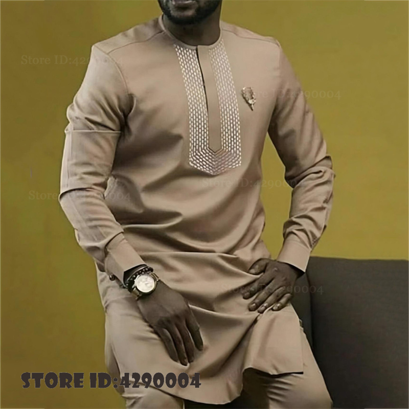 African Traditional Dress Men' - đánh giá và giá Men'S Formal Ethnic Wear