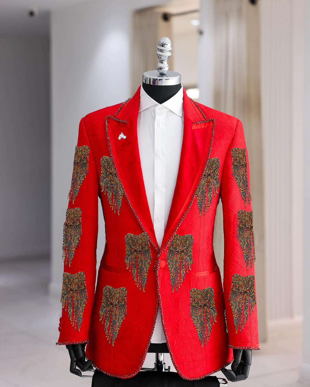 Fashion Wedding Men Suit Cryst - đánh giá và giá Men'S Formal Wear No Suit