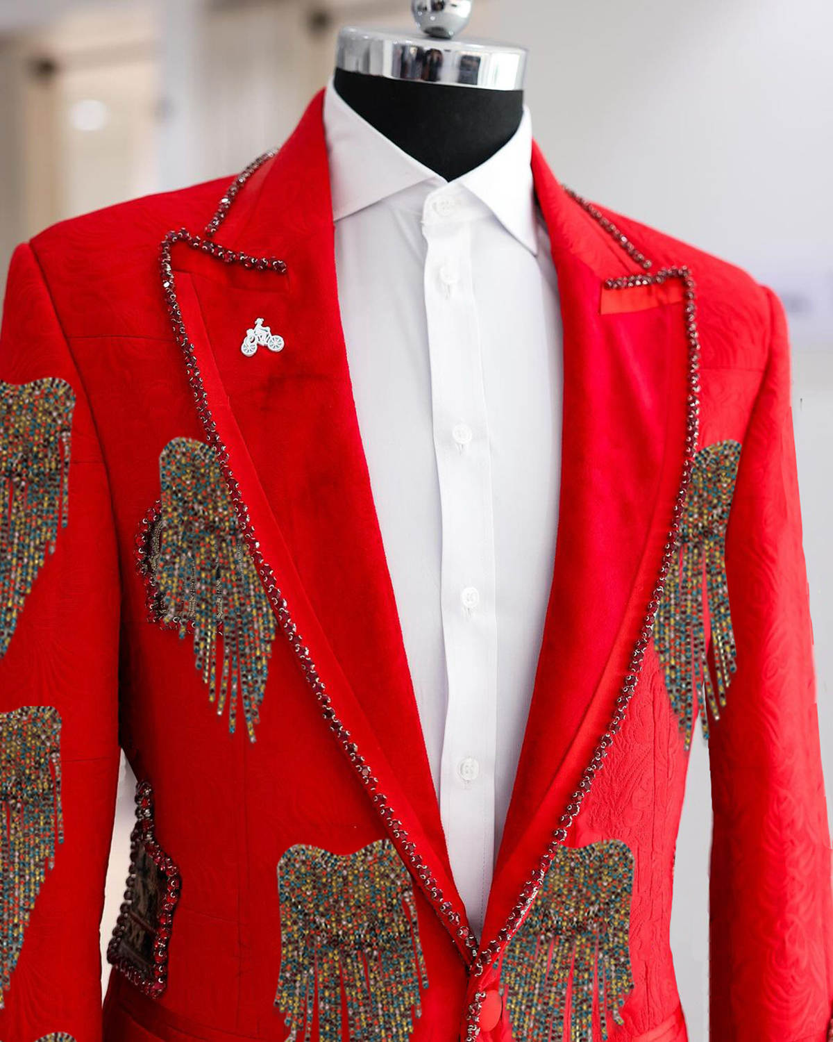 Fashion Wedding Men Suit Cryst - đánh giá và giá Men'S Formal Wear No Suit