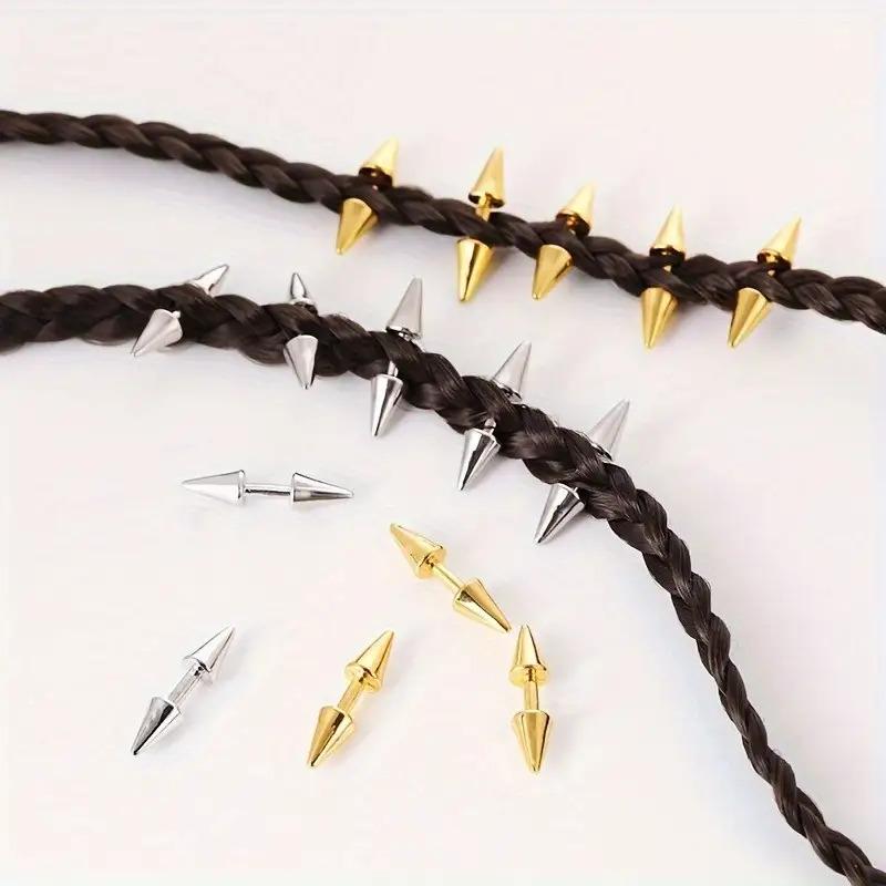 5pcs Set Spiked Hair Clips Pun - đánh giá và giá Tie Bar Clip