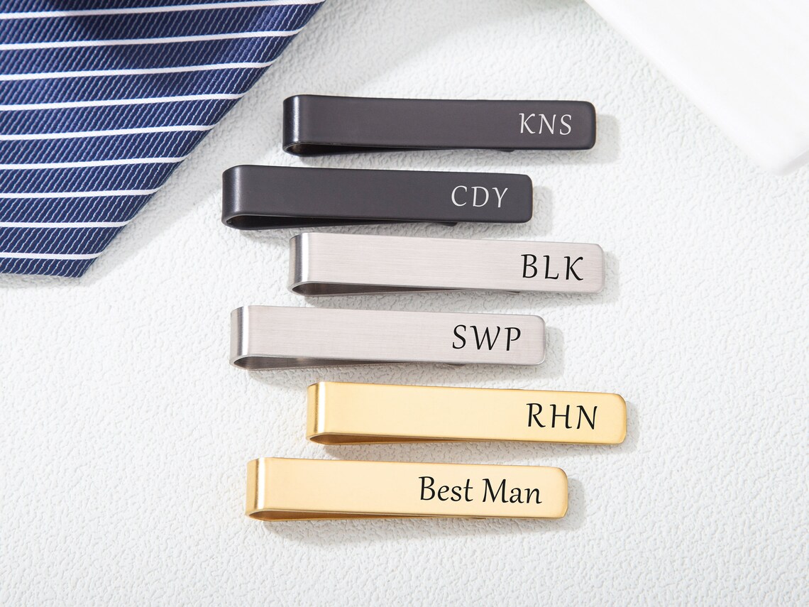 Personalized Custom Name Tie C - đánh giá và giá Tie Bar Clip