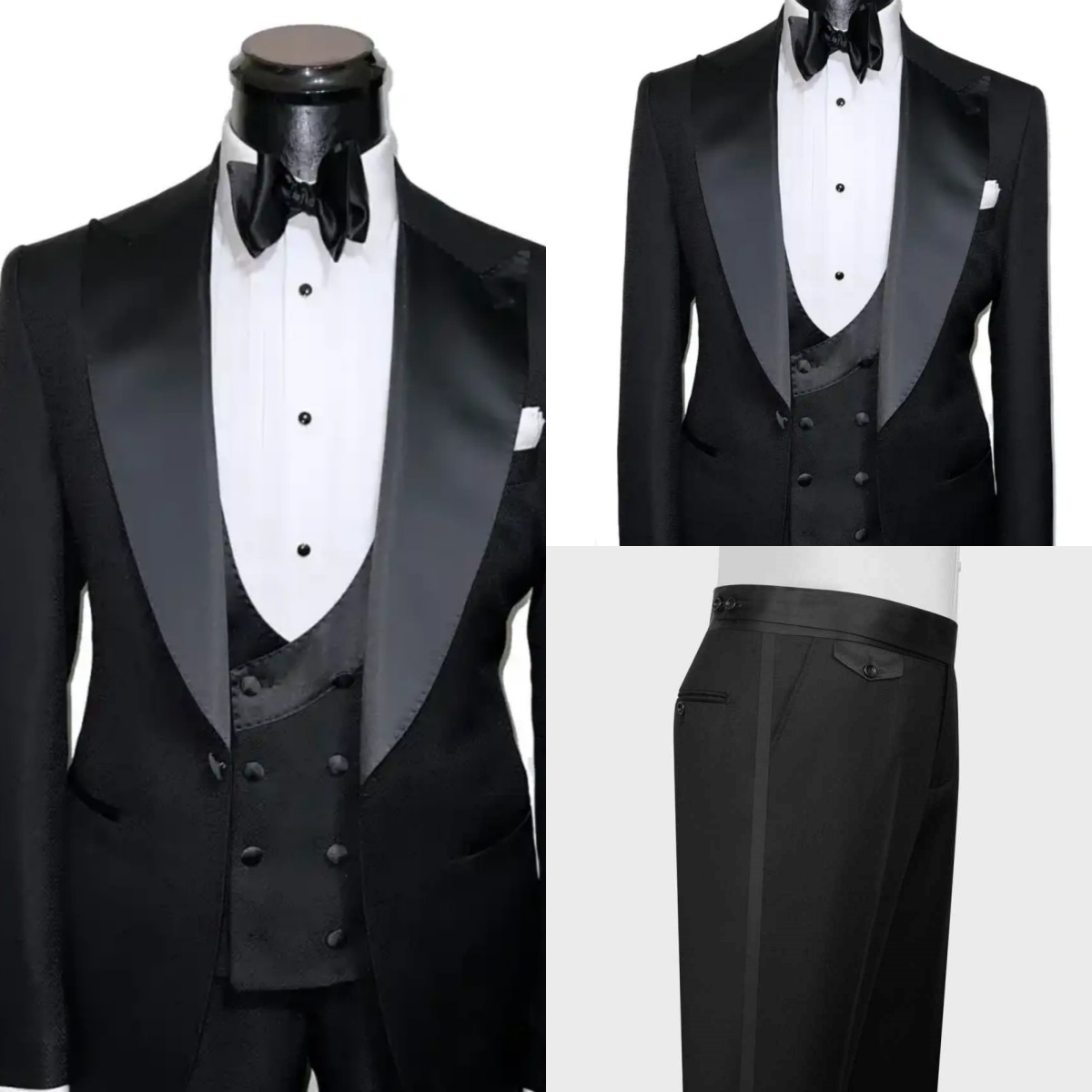 Formal Wedding Tuxedos Peaked  - đánh giá và giá Men'S Formal Wear No Suit