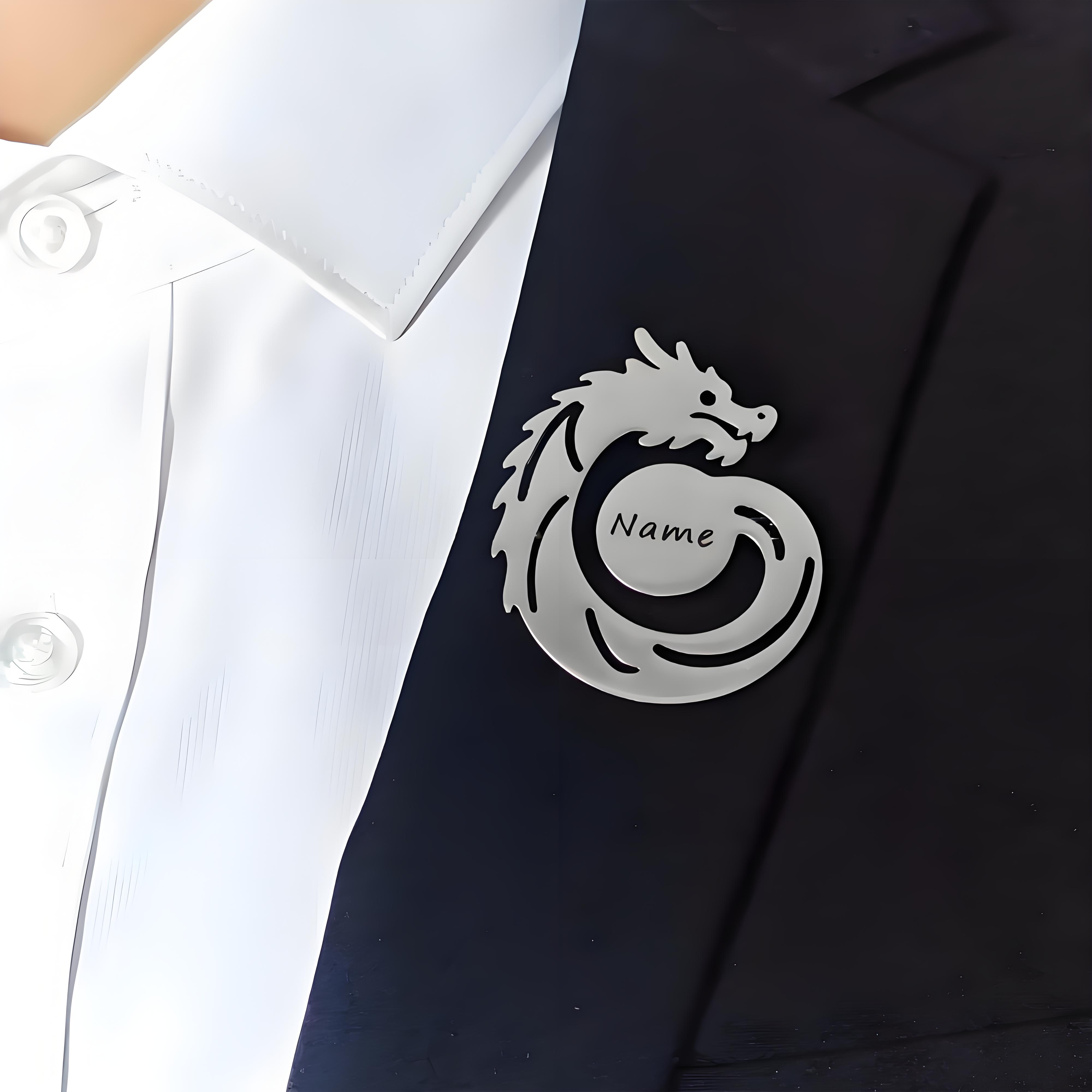 Custom Name Dragon Brooch, Per - đánh giá và giá Men'S Formal Ethnic Wear