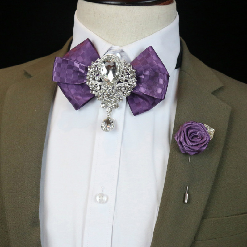 Ren Phối Nơ Thổ Cẩm Dành Cho N - đánh giá và giá Men'S Formal Wear Bow Ties