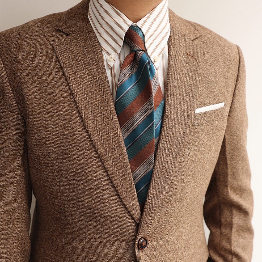 2-Piece Set Elegant Look 8cm N - đánh giá và giá Men Formal Wear Look