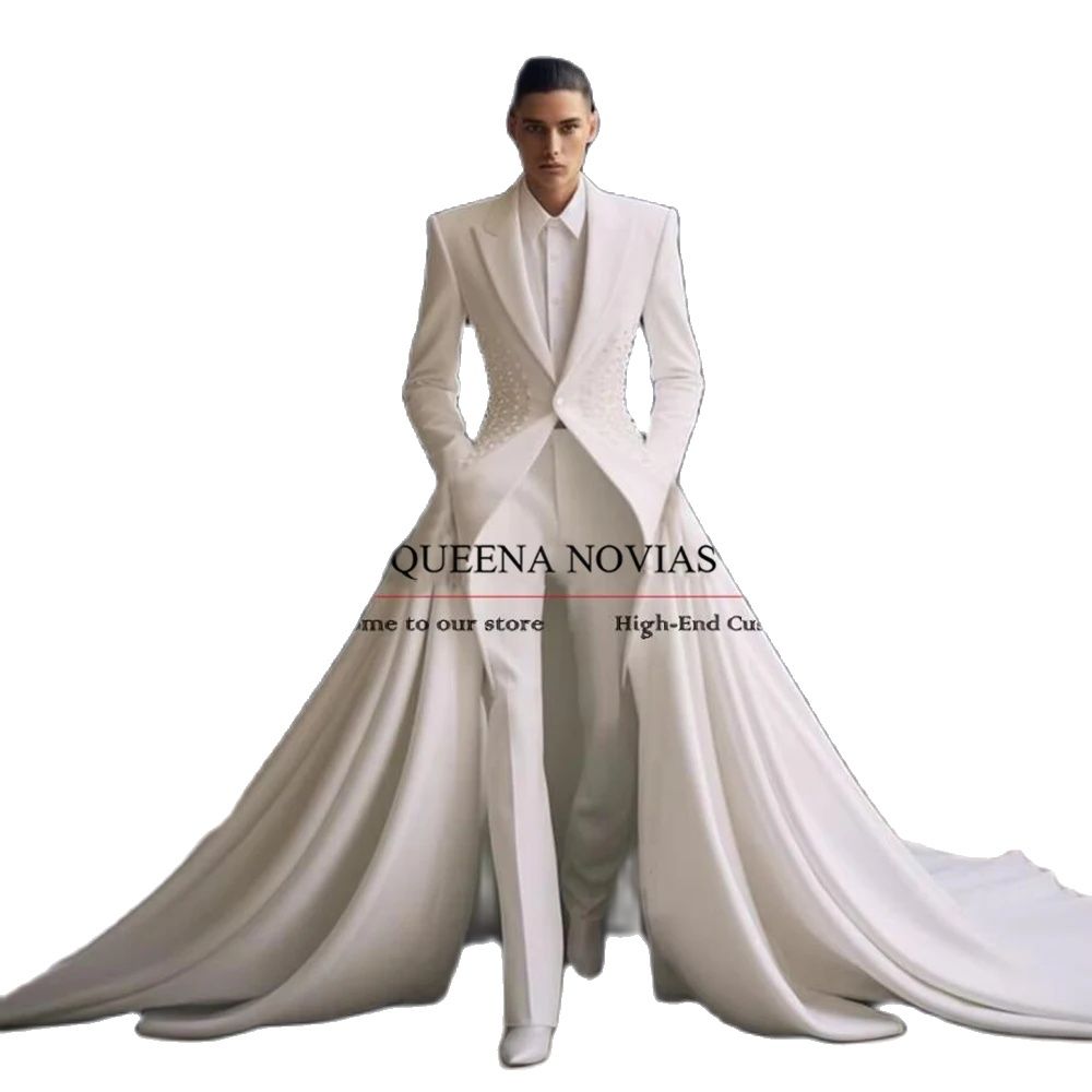 Elegant Pearls Men Suits With  - đánh giá và giá Men'S Formal Wear No Suit