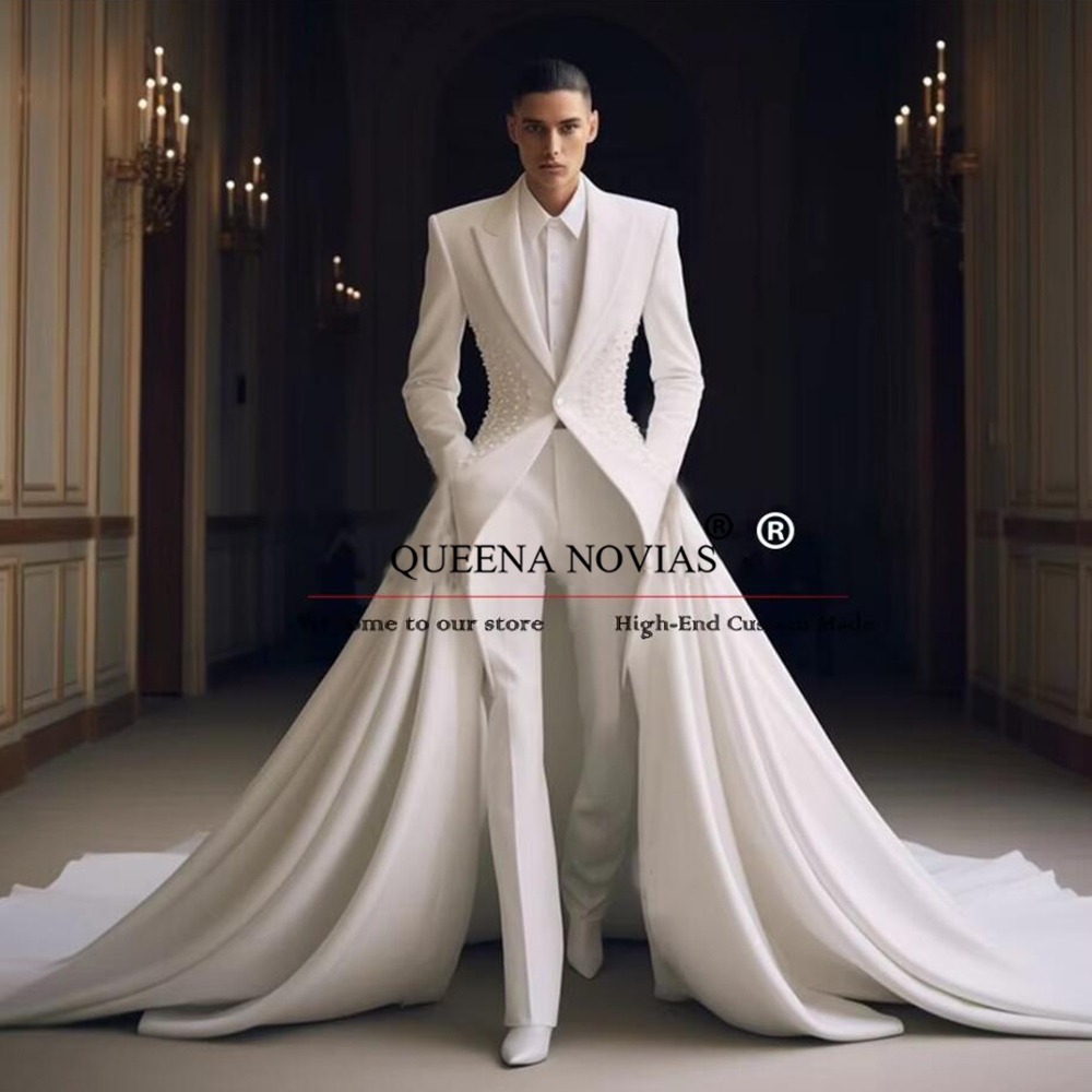 Elegant Pearls Men Suits With  - đánh giá và giá Men'S Formal Wear No Suit