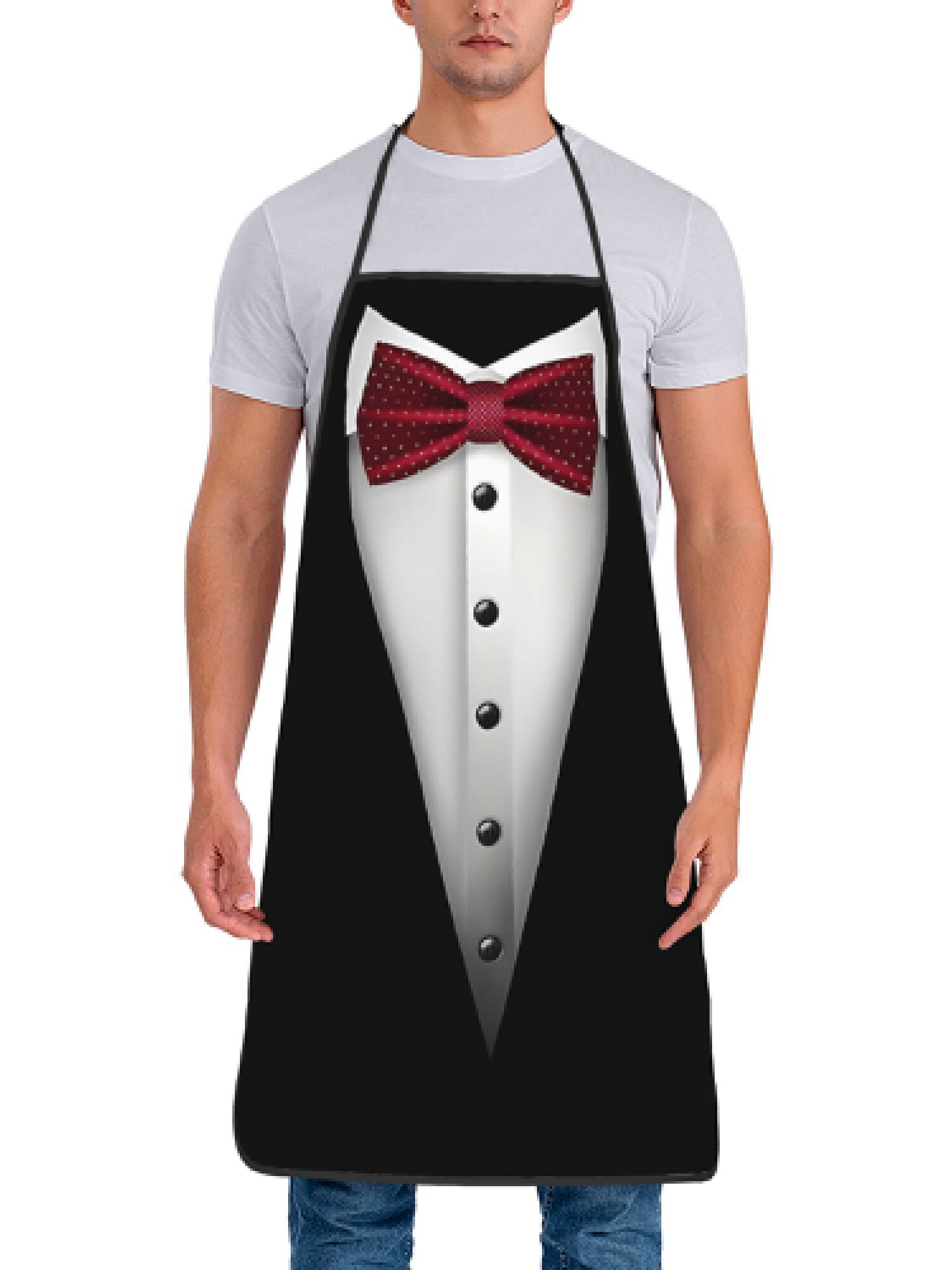 Tuxedo Apron Red Bow Tie Kitch - đánh giá và giá Men'S Formal Wear Bow Ties